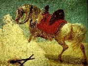 Baron Antoine-Jean Gros cheval arabe Sweden oil painting artist